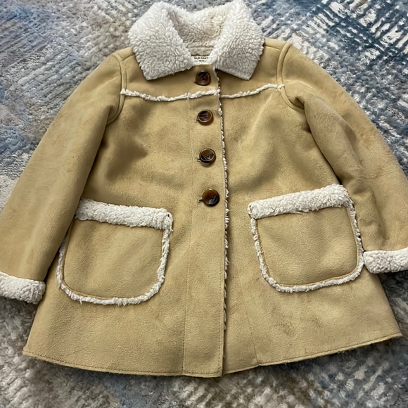 Toddler Old Navy faux Sherpa jacket. Size 3T - Picture 1 of 9